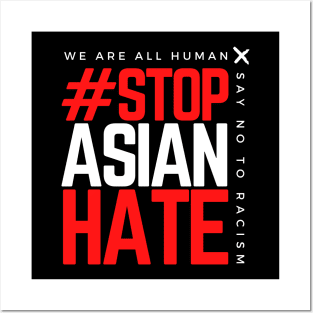 Stop Asian Hate Posters and Art